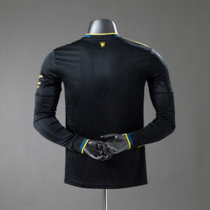 M-U 25_26 Third Away Player Version Long-sleeved Jersey – Replica Football Socce