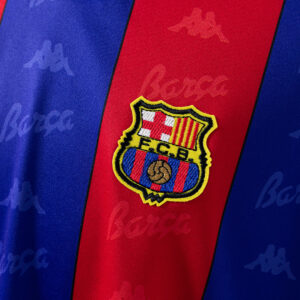 Barcelona 1995/97 Home Long Sleeve Retro Jersey – Vintage Replica Football Socce