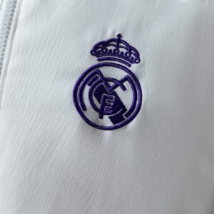 Real Madrid x Beckenbauer Windbreaker - Miracle WhiteMagic Purple – Replica Foot
