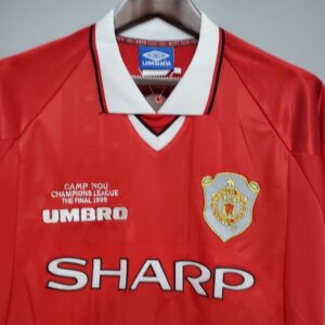 1999/00 Manchester United Home Retro Replica S-XXL
