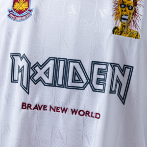 West Ham United 1999 Away (Iron Lady) Retro Jersey – Classic Football Shirt – S–