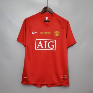 2007/08 Manchester United Champions League Home Retro Replica S-XXL