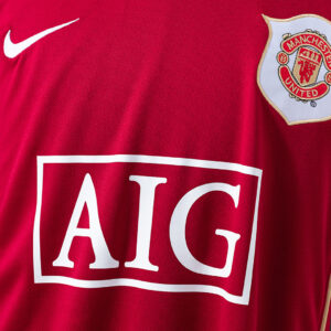 Manchester United 2006/07 Home Long Sleeve Retro Jersey – Classic Football Shirt
