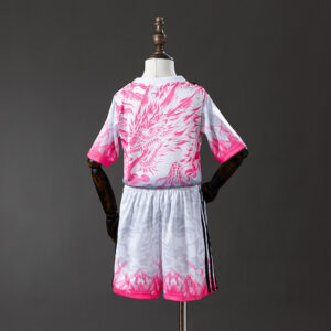 Real Madrid 25/26 Special Edition Pink Kids Kit Jersey – Replica Football Soccer
