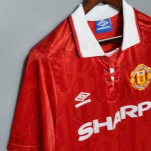 1992/94 Manchester United Home Retro Replica Jersey Size M-XL