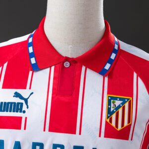 Atletico Madrid 1994/95 Home Long Sleeve Retro Jersey – Vintage Replica Football