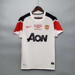 2010/11 Manchester United Away Champions League Retro Replica Jersey Size M-XL