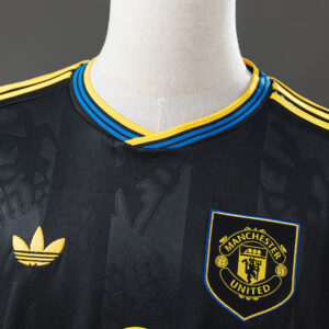 Manchester United 25/26 Third Away Long Sleeve Jersey – Replica Football Soccer