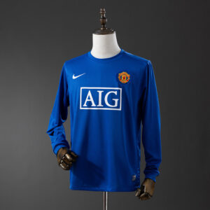 Manchester United 2008/09 Second Away Long Sleeve Retro Jersey – Classic Footbal