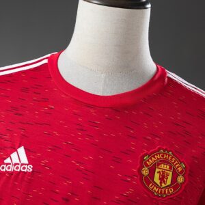 M-U 20_21 Home Retro Jersey – Replica Football Soccer Shirt – S–XXL