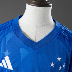 Cruzeiro 26_7 Home kids kit Jersey – Replica Football Soccer Shirt – SIZE 16–28