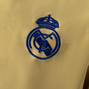 Real Madrid Reversible Jacket Windbreaker – Blue & Yellow – Replica Football Soc