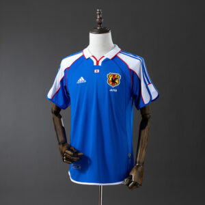 Japan 2000 Home Retro Jersey – Vintage Replica Football Soccer Shirt – S–XXL