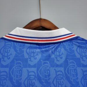 96/97 Rangers Home Retro Jersey – Vintage Replica Football Soccer Shirt – S-XXL