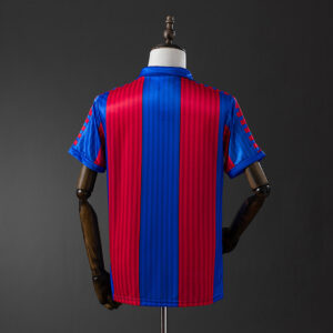 Barcelona 1989/92 Home Retro Jersey – Vintage Replica Football Soccer Shirt – Si