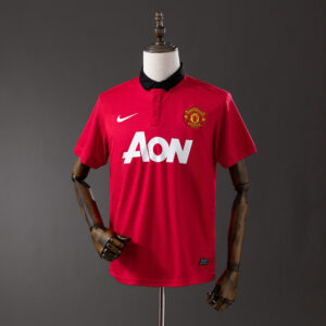 Manchester United 2013/14 Home Retro Jersey – Classic Football Shirt – S–XXL