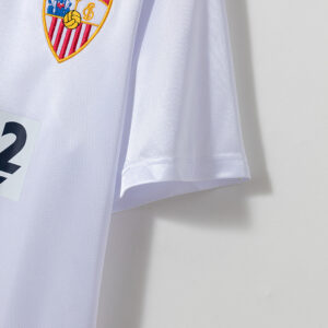 Retro Sevilla 1987/90 Home Jersey – Vintage Replica Football Soccer Shirt – Size