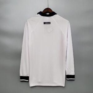 1998 England Home Long Sleeve Retro Replica Jersey Size M-XL