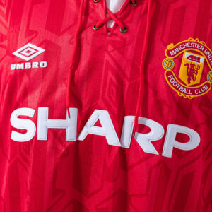 Manchester United 1992/94 Home Retro Jersey – Classic Football Shirt – S–XXL