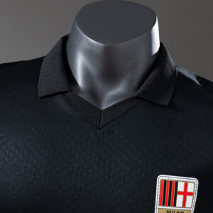 AC Milan 125th Anniversary Edition – Black Player Version Jersey – Replica Footb