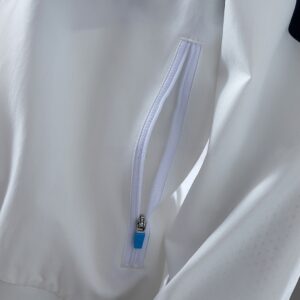 Napoli 25/26 Windbreaker – White – Replica Football Soccer Jacket – S–3XL