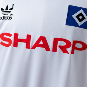 Hamburger SV 1990/91 Home Retro Jersey – Vintage Replica Football Soccer Shirt –