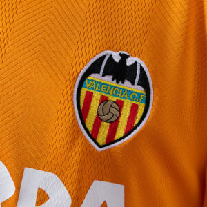 Valencia 1999/00 Away Retro Jersey – Vintage Replica Football Soccer Shirt – Siz