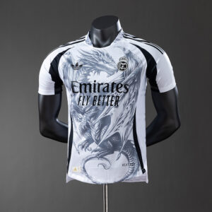 Real Madrid 25/26 White Dragon Horse Player Version Jersey – Replica Football So