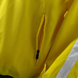 Brazil 2010/2011 Retro Windbreaker Jacket – Yellow Football Outerwear – S–XXL
