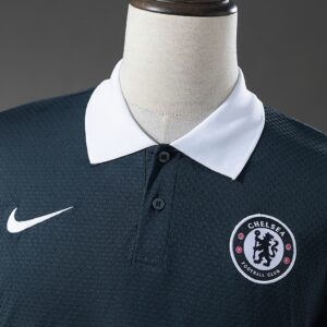 Chelsea 25_26 POLO - Dark Grey – Replica Football Soccer Shirt – S–XXL