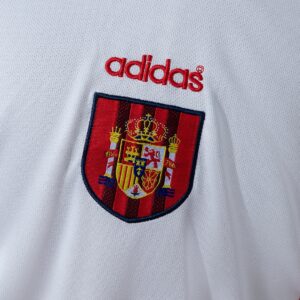 Spain 1996 Away Retro Long Sleeve Jersey – Replica Football Soccer Shirt – S–XXL