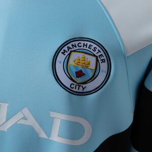 Manchester City 25/26 Long-Sleeved Sweatshirt – Replica Football Soccer Shirt –