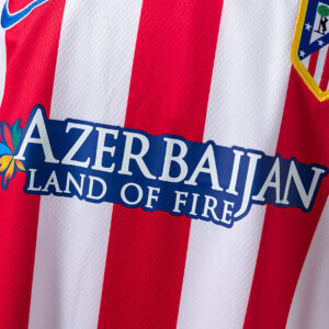 Atletico Madrid 2013/14 Home Retro Jersey – Vintage Replica Football Soccer Shir