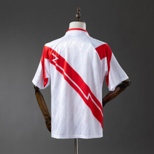 Rayo Vallecano 94/95 Home Retro Jersey – Replica Football Soccer Shirt – S–XXL