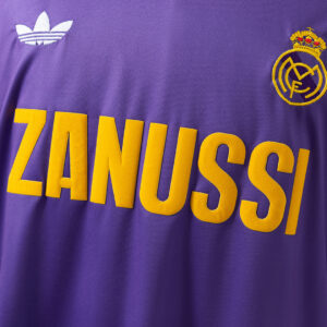 Real Madrid 1984/85 Away Retro Jersey – Vintage Replica Football Soccer Shirt –