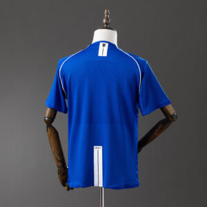 Manchester United 2007/08 Goalkeeper Blue Retro Jersey – Classic Football Shirt