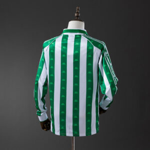 Real Betis 1995/97 Home Long Sleeve Vintage Jersey – Replica Football Soccer Shi