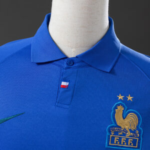 France 120th Anniversary Blue Retro Jersey – Replica Football Soccer Shirt – S–X