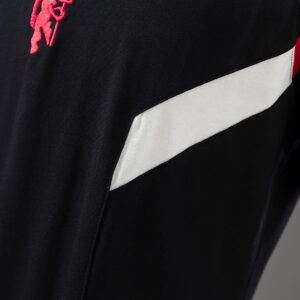 Manchester United Adidas Originals Black T-Shirt – Classic Football Shirt – S–3X