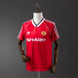 Manchester United 1988/90 Home Retro Jersey – Classic Football Shirt – S–XXL