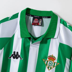 Retro Real Betis 2000/01 Home Jersey – Vintage Replica Football Soccer Shirt – S