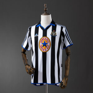Newcastle United 1999/00 Home Retro Shirt – Classic Football Shirt – S–XXL