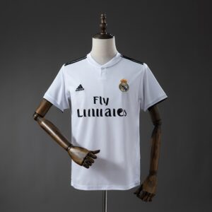 Real Madrid 18_19 Home Retro Jersey – Replica Football Soccer Shirt – S–XXL