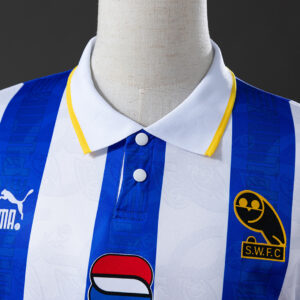 Sheffield Wednesday 1994/95 Home Retro Jersey – Replica Football Soccer Shirt –