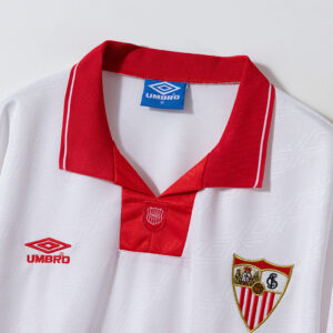 Retro Sevilla 1994/96 Home Jersey – Vintage Replica Football Soccer Shirt – Size