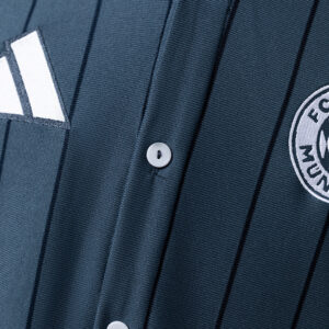 Bayern Munich 25/26 US Pack Full-Button Baseball Jersey Black – Replica Football