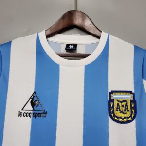 1986 Argentina Home Retro Replica S-XXL