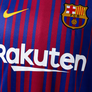 Barcelona 2017/18 Home Long Sleeve Retro Jersey – Vintage Replica Football Socce