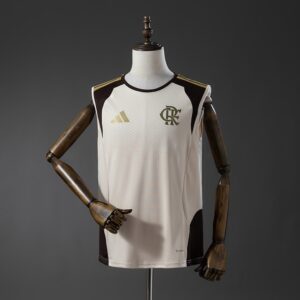 Flamengo 26/27 Training – Apricot Vest Jersey – Replica Football Soccer Shirt –