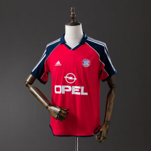 Bayern Munich 2000/01 Home Retro Jersey – Vintage Replica Football Soccer Shirt